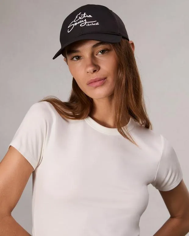 Hats and Gloves Women Rag and Bone Lucali Baseball Hat Black