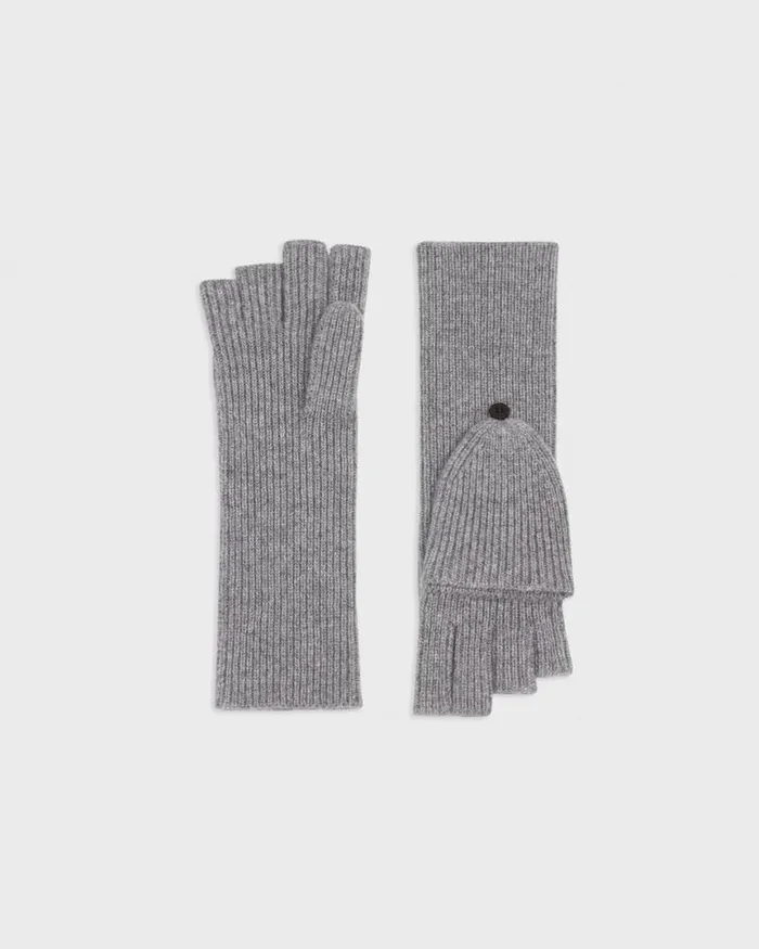Hats Gloves Scarves Women Theory FoldBack Gloves In Cashmere Husky Hats Gloves Scarves Women Theory FoldBack Gloves In Cashmere Husky