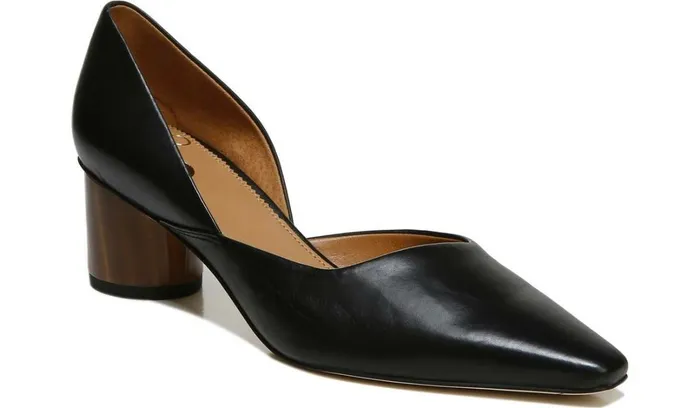 Heels Women Franco Sarto Sarto Rita Pump Black Leather