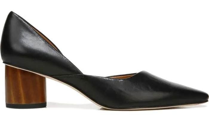 Heels Women Franco Sarto Sarto Rita Pump Black Leather