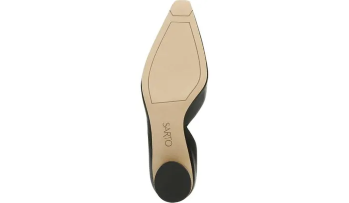 Heels Women Franco Sarto Sarto Rita Pump Black Leather
