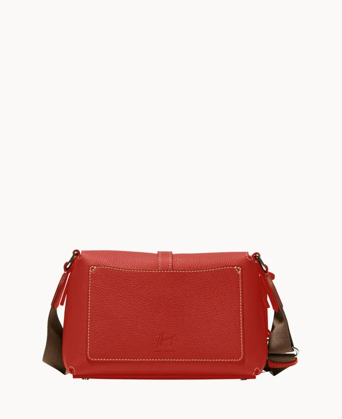 Henrys North South Foldover Crossbody Red Woman Dooney and Bourke Crossbodies Henrys North South Foldover Crossbody Red Woman Dooney and Bourke Crossbodies