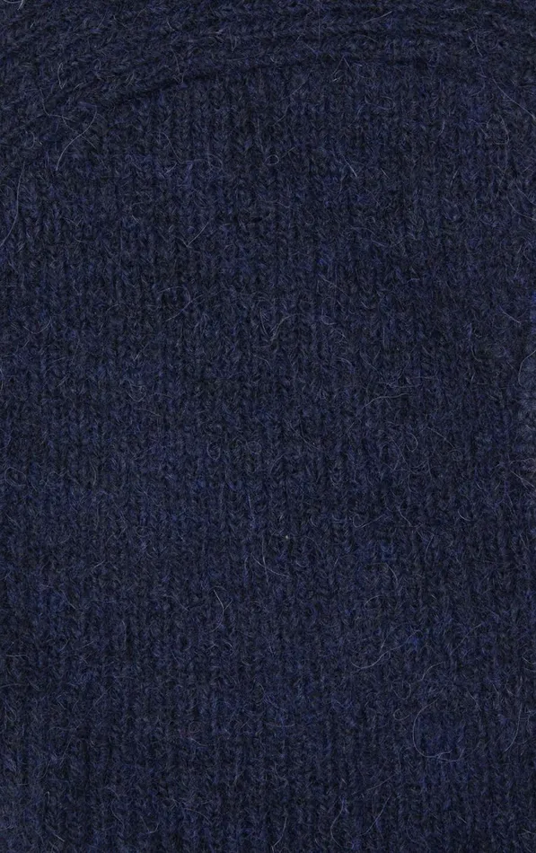 Hood East Melange Navy Kids American Vintage Hood East Melange Navy Kids American Vintage