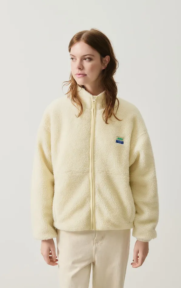 Jacket Hoktown Ecru Women American Vintage Jackets and Blazers