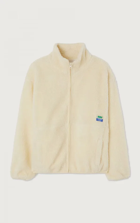 Jacket Hoktown Ecru Women American Vintage Jackets and Blazers Jacket Hoktown Ecru Women American Vintage Jackets and Blazers