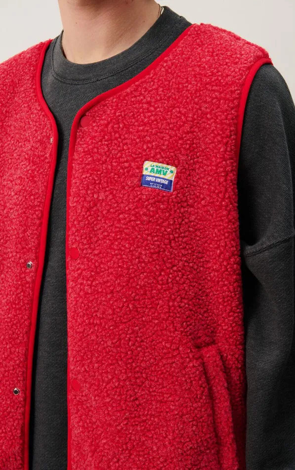 Jacket Hoktown Melange Poppy Men American Vintage Jackets and Blazers Jacket Hoktown Melange Poppy Men American Vintage Jackets and Blazers