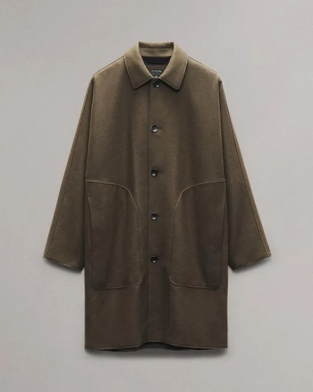Jackets and Coats Men Rag and Bone Marshall WoolBlend Coat Green