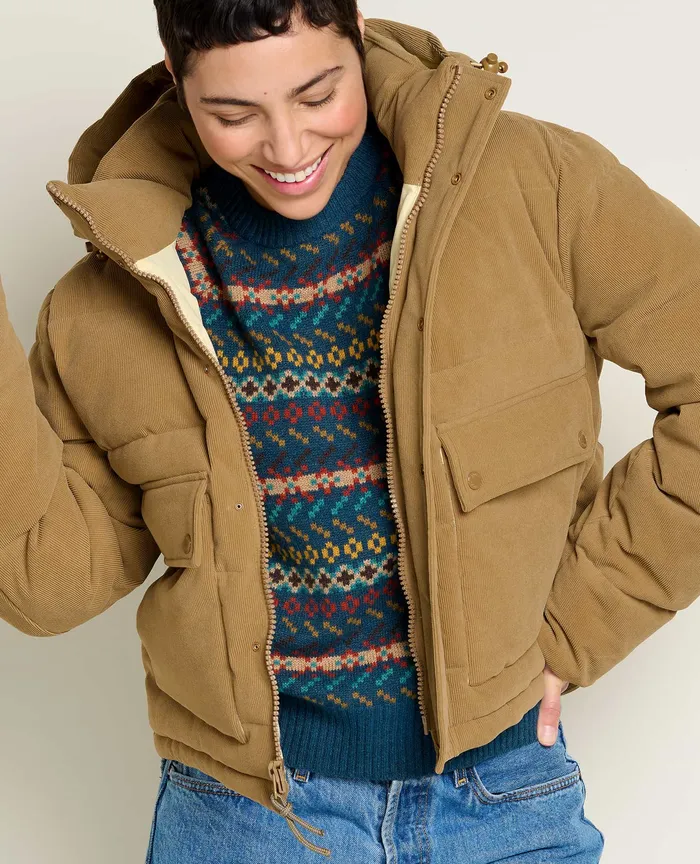 Jackets and Layers Spruce Wood Jacket Honey Brown Cord 8211 ToadandCo Women8217s