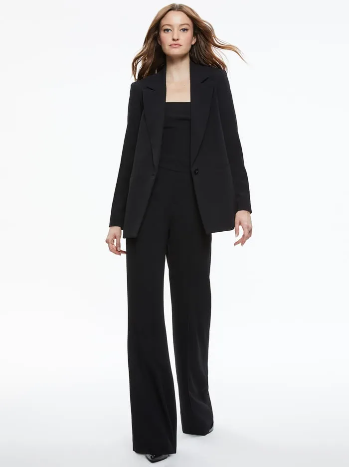 Jackets Coats Women Alice Olivia Denny Boyfriend Blazer Black