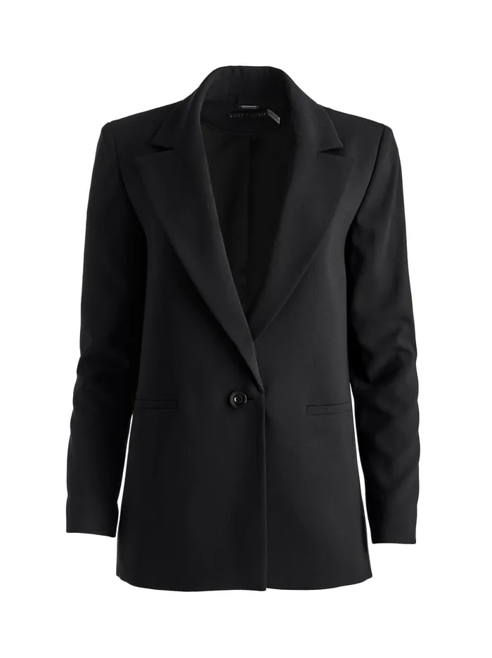 Jackets Coats Women Alice Olivia Denny Boyfriend Blazer Black