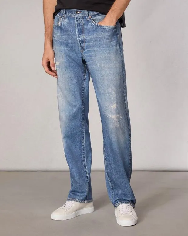 Jeans Men Rag and Bone Rbmiramar Fleece Fit 4 Pant Cotton Fleece Greenwood