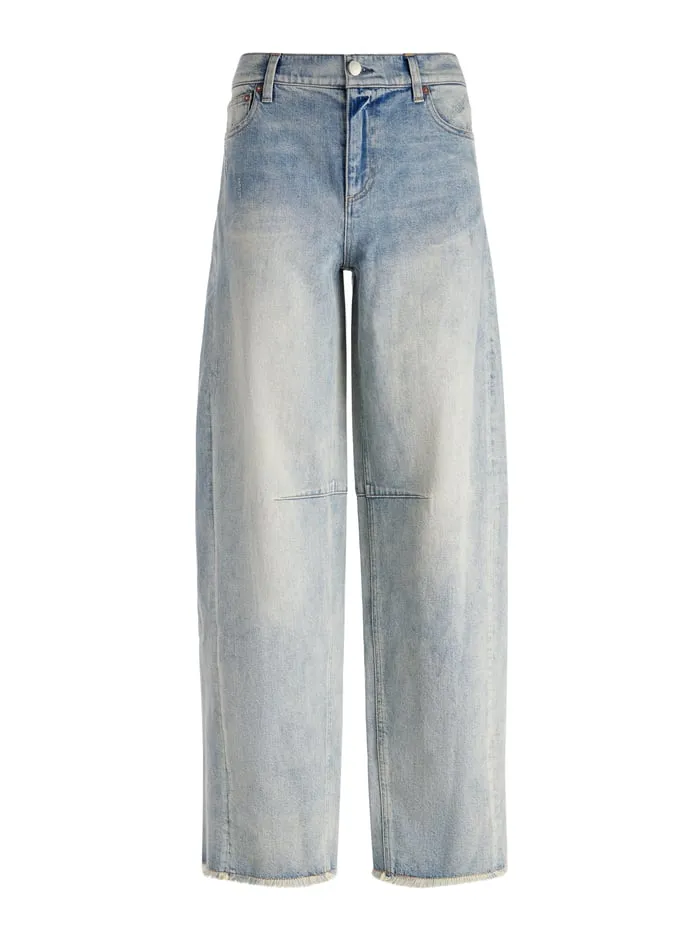 Jeans Women Alice Olivia Driggs Balloon Jean Sierra Light Blue
