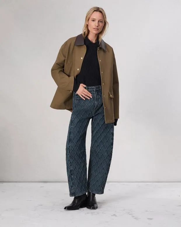 Jeans Women Rag and Bone Charlie BarrelLeg Jean Lightweight Rigid Denim Karina Quilted Jeans Women Rag and Bone Charlie BarrelLeg Jean Lightweight Rigid Denim Karina Quilted