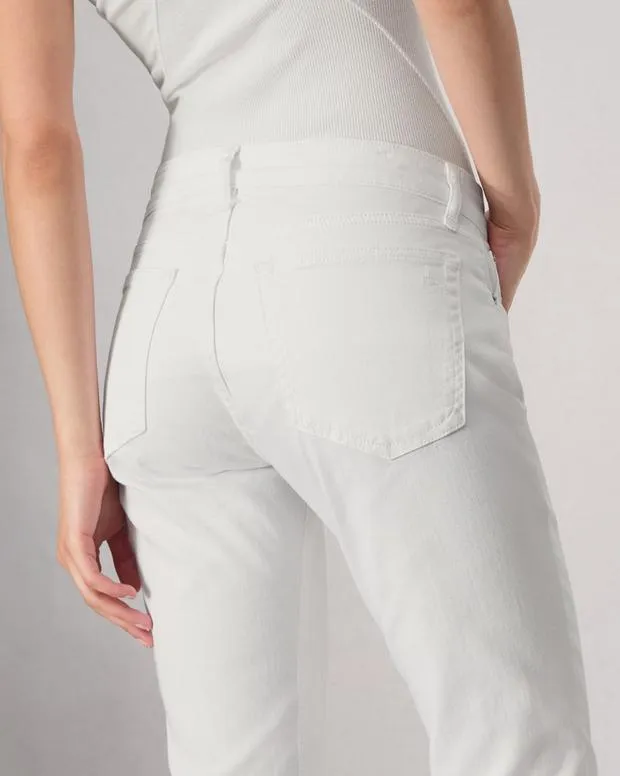 Jeans Women Rag and Bone Dre Slim Boyfriend Jean Vintage Stretch Denim Optic White