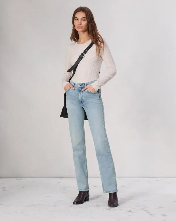 Jeans Women Rag and Bone Harlow Full Length Straight Jean Vintage Stretch Denim Bloomfield Jeans Women Rag and Bone Harlow Full Length Straight Jean Vintage Stretch Denim Bloomfield