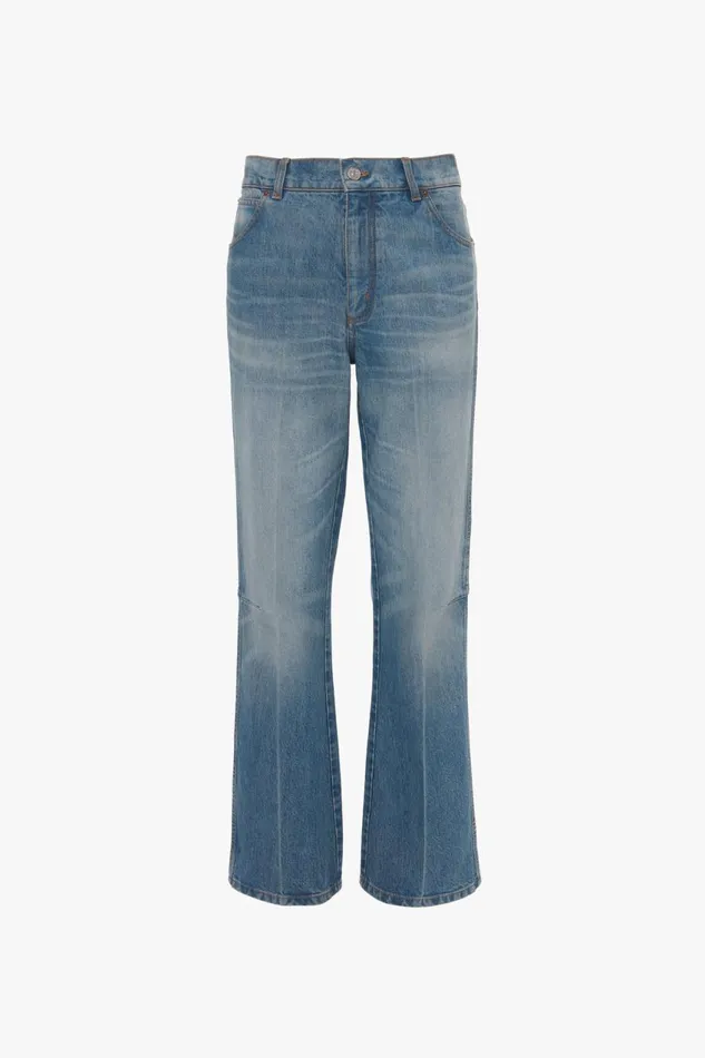 Jeans Women Victoria Beckham Relaxed Flared Jean In Broken Vintage Wash