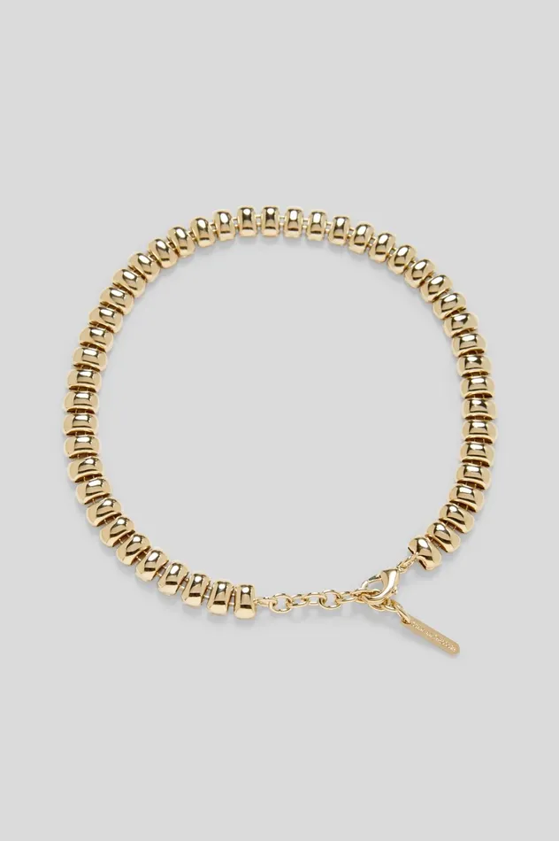 Jewelry Women Scanlan Theodore BEETLE CHAIN CHOKER Lightgold Jewelry Women Scanlan Theodore BEETLE CHAIN CHOKER Lightgold