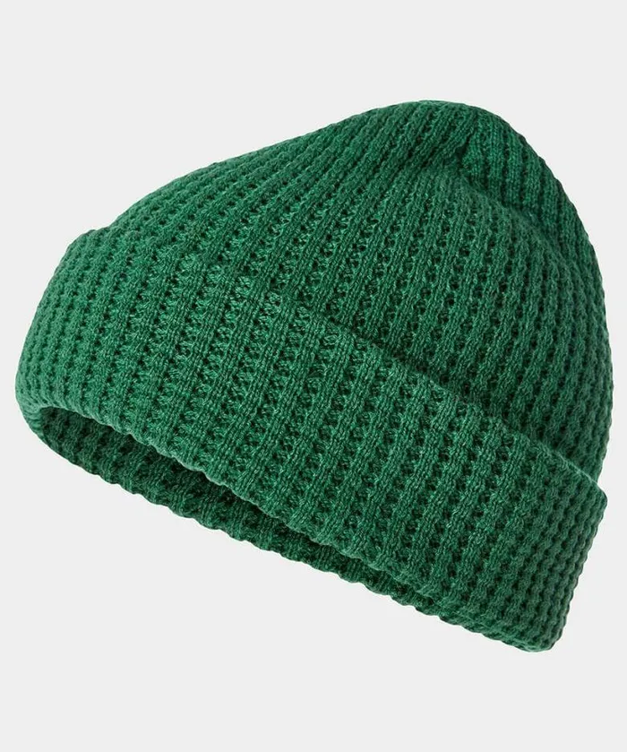 Joe Browns Accessories and Jewellery Men Remix Waffle Beanie Green