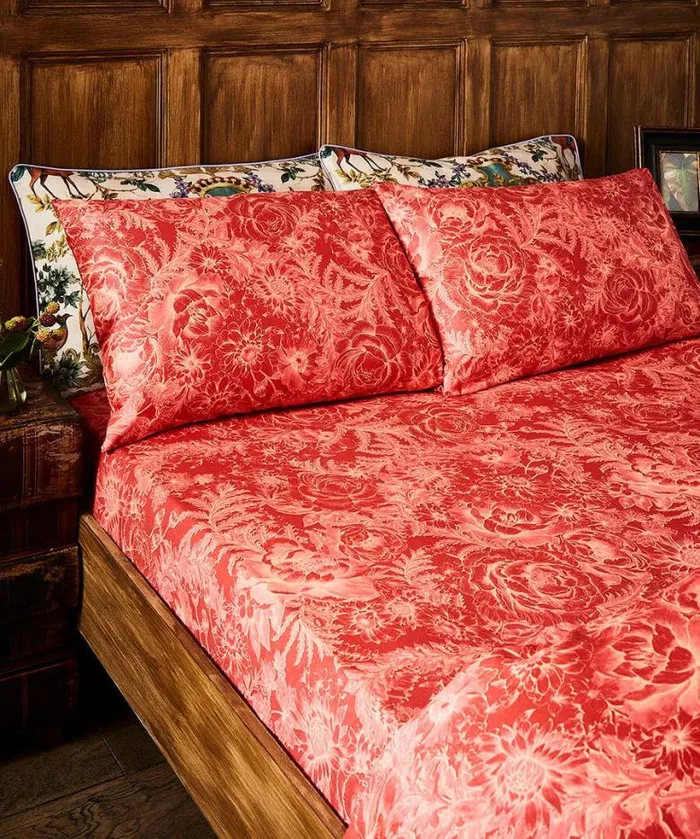 Joe Browns Bedding Homeware Olde Worlde Matching Bedding Red