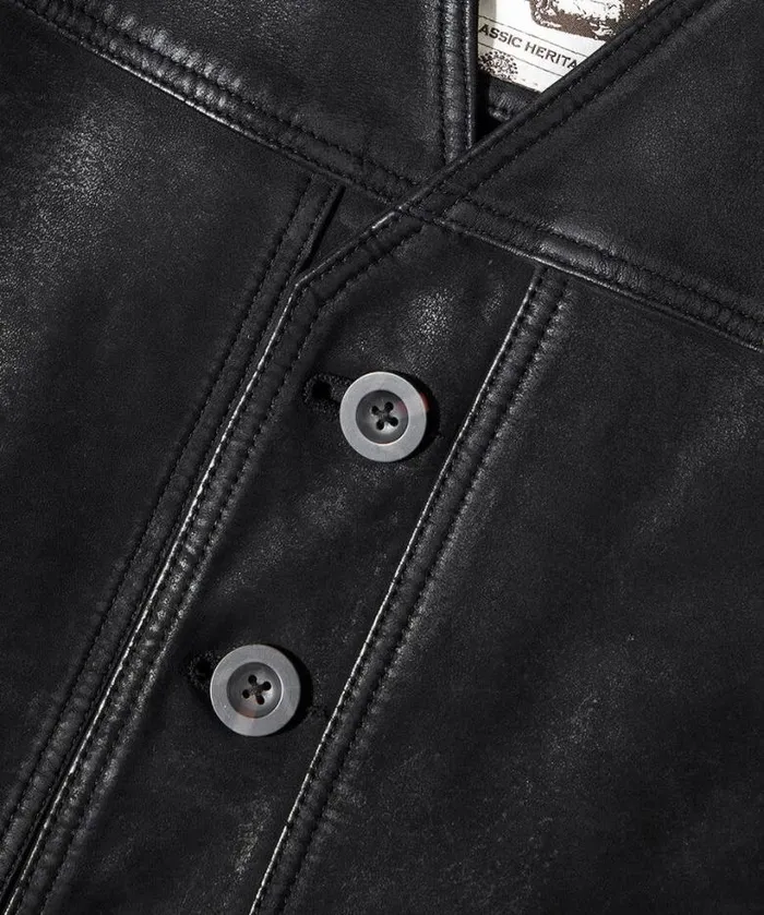 Joe Browns Coats and Jackets Men Black Leather Waistcoat Black Joe Browns Coats and Jackets Men Black Leather Waistcoat Black
