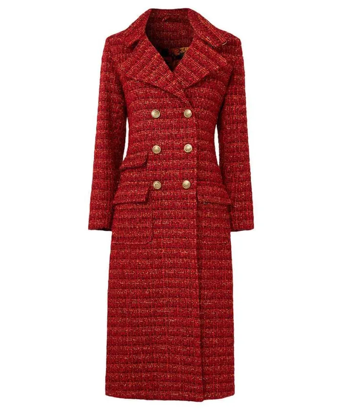 Joe Browns Coats and Jackets Women Maya Tweed Maxi Coat Burnt Orange Joe Browns Coats and Jackets Women Maya Tweed Maxi Coat Burnt Orange