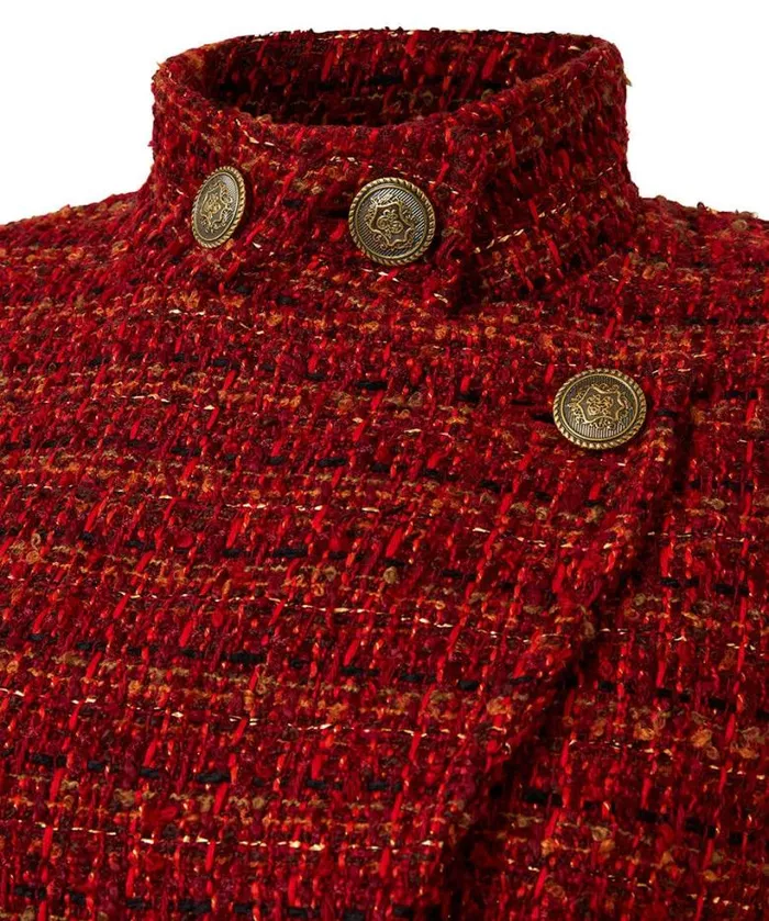 Joe Browns Coats and Jackets Women Maya Tweed Maxi Coat Burnt Orange Joe Browns Coats and Jackets Women Maya Tweed Maxi Coat Burnt Orange
