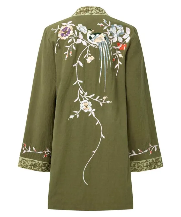 Joe Browns Coats and Jackets Women Summer Daze Boutique Kimono Khaki Joe Browns Coats and Jackets Women Summer Daze Boutique Kimono Khaki