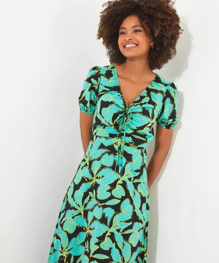 Joe Browns Dresses Women Eden Print Dress Green Joe Browns Dresses Women Eden Print Dress Green