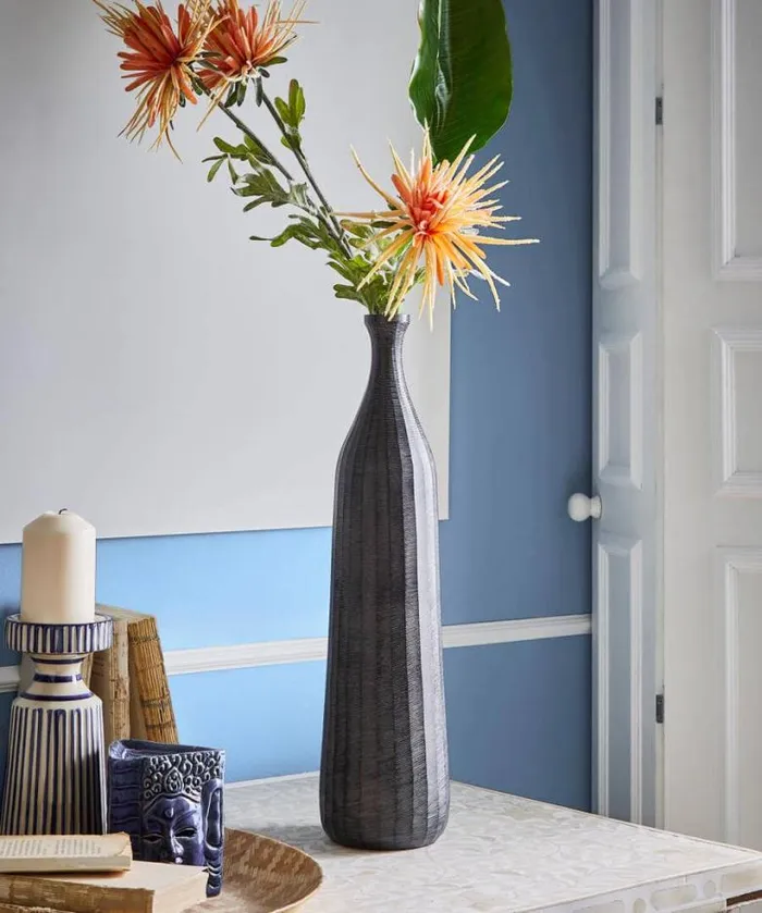 Joe Browns Home Accessories Homeware Beautiful Bottle Vase Grey