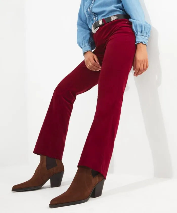 Joe Browns Jeans and Trousers Women Must Have Moleskin Trousers Berry Joe Browns Jeans and Trousers Women Must Have Moleskin Trousers Berry