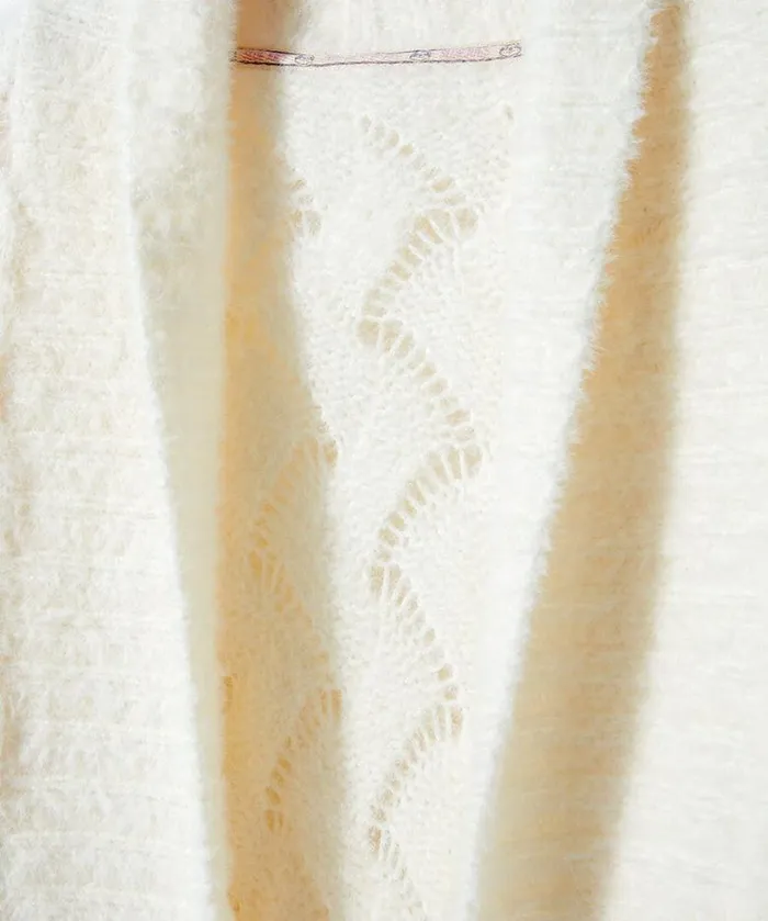 Joe Browns Knitwear and Cardigans Women Sloe Joes Soft Slouchy Cardigan White Joe Browns Knitwear and Cardigans Women Sloe Joes Soft Slouchy Cardigan White