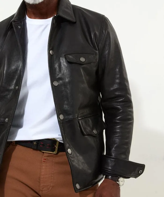 Joe Browns Leather Jackets Men Style It Out Leather Jacket Black Joe Browns Leather Jackets Men Style It Out Leather Jacket Black