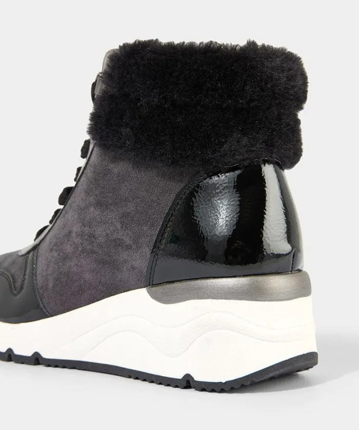 Joe Browns Pumps and Trainers Women Cosy Vibes Casual Boot Grey Joe Browns Pumps and Trainers Women Cosy Vibes Casual Boot Grey