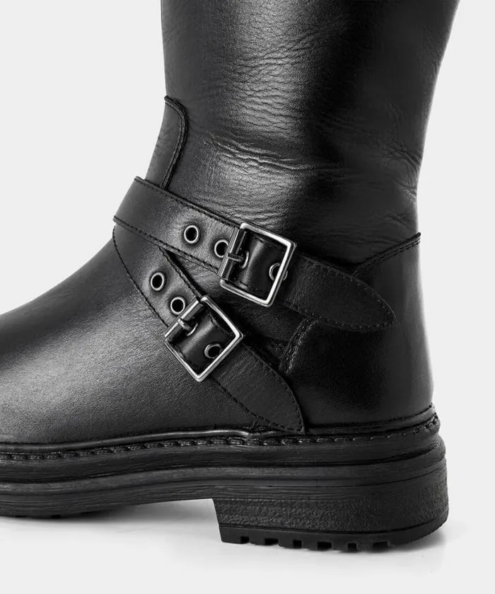 Joe Browns Shoes Sandals and Boots Women Harper Tall Leather Boots Black