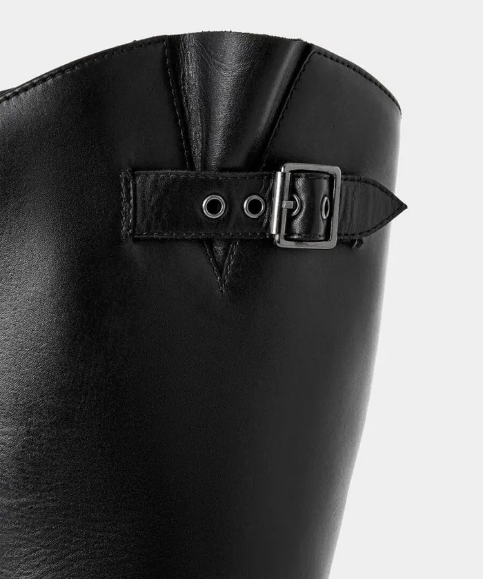 Joe Browns Shoes Sandals and Boots Women Harper Tall Leather Boots Black