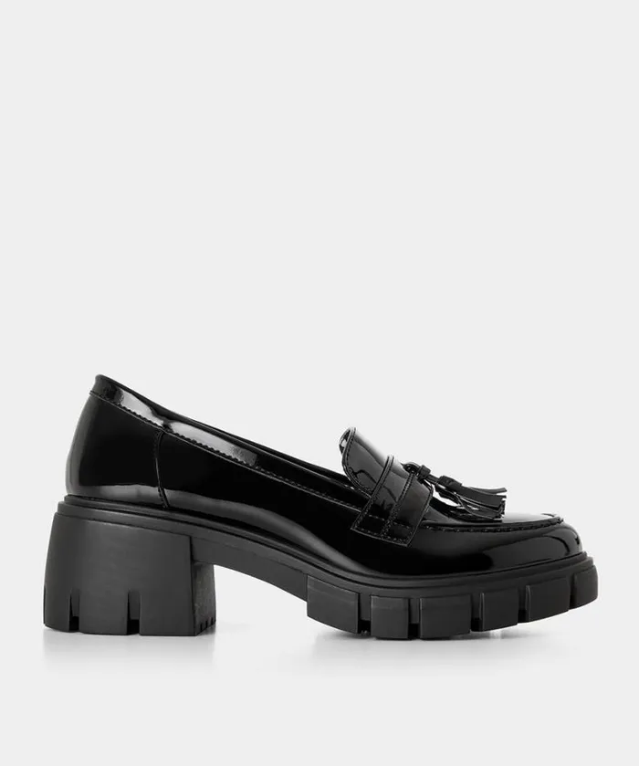 Joe Browns Shoes Sandals and Boots Women Manor Road Chunky Loafer Black Joe Browns Shoes Sandals and Boots Women Manor Road Chunky Loafer Black