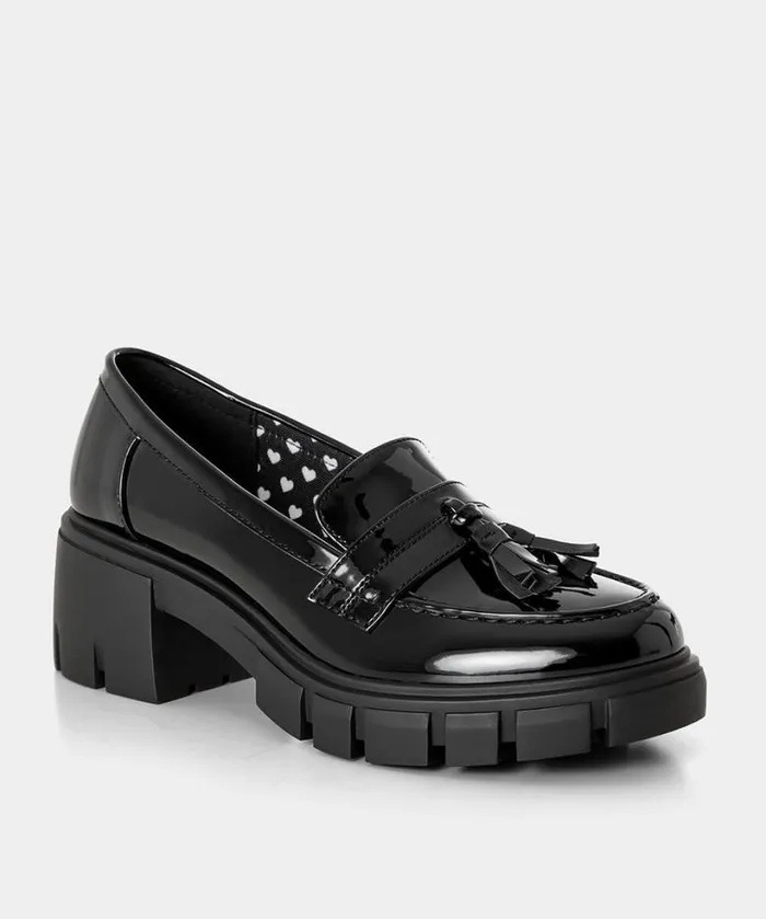 Joe Browns Shoes Sandals and Boots Women Manor Road Chunky Loafer Black Joe Browns Shoes Sandals and Boots Women Manor Road Chunky Loafer Black