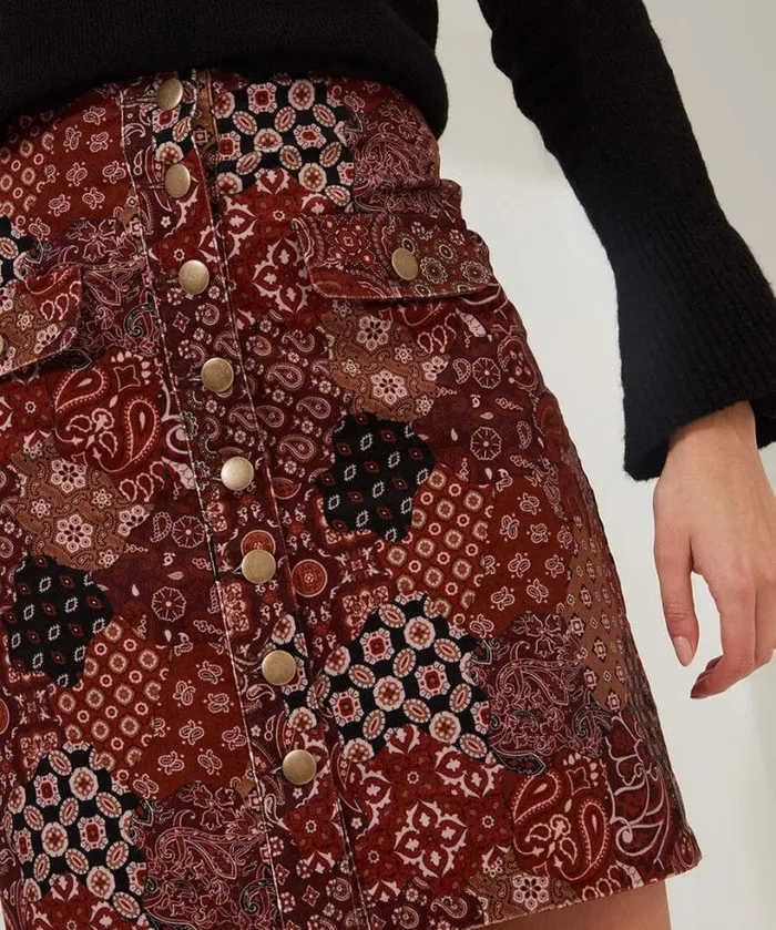 Joe Browns Skirts Women Perfect Patchwork Skirt Brown Joe Browns Skirts Women Perfect Patchwork Skirt Brown