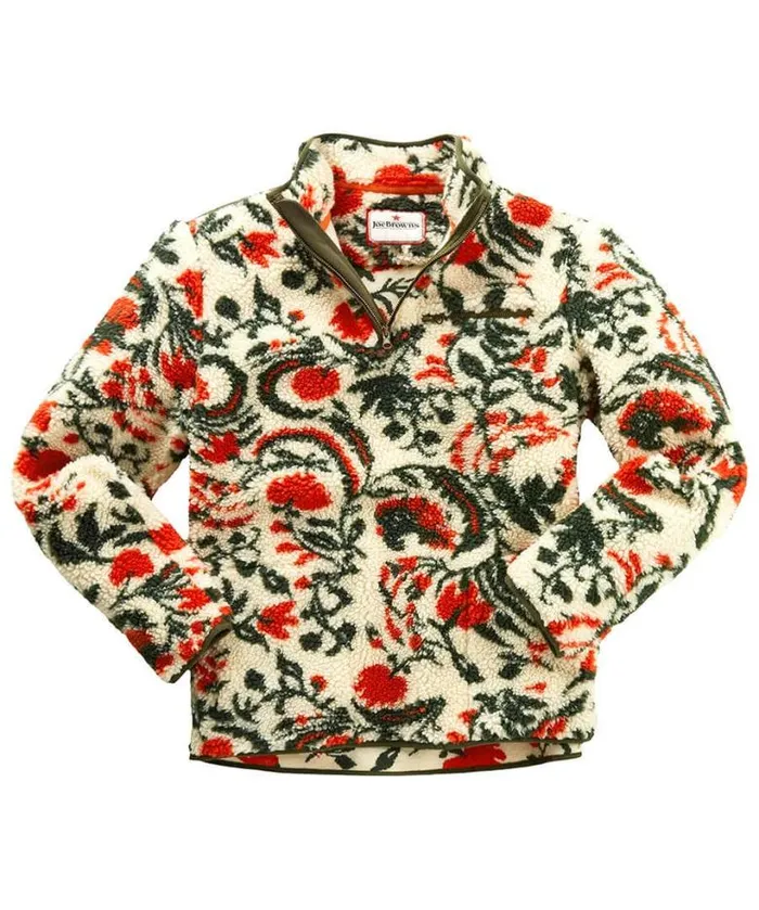 Joe Browns TShirts and Tops Men Fabulous Floral Fleece Cream Joe Browns TShirts and Tops Men Fabulous Floral Fleece Cream