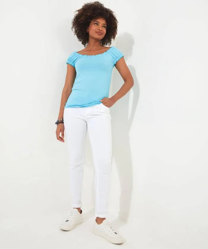 Joe Browns Tops Tunics and Blouses Women Summertime Boho Top Aqua Joe Browns Tops Tunics and Blouses Women Summertime Boho Top Aqua