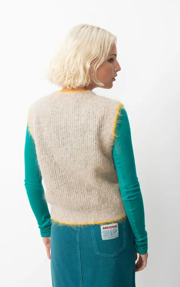 Jumper Bymi Misty Melange Women American Vintage Jumpers and Cardigans Jumper Bymi Misty Melange Women American Vintage Jumpers and Cardigans