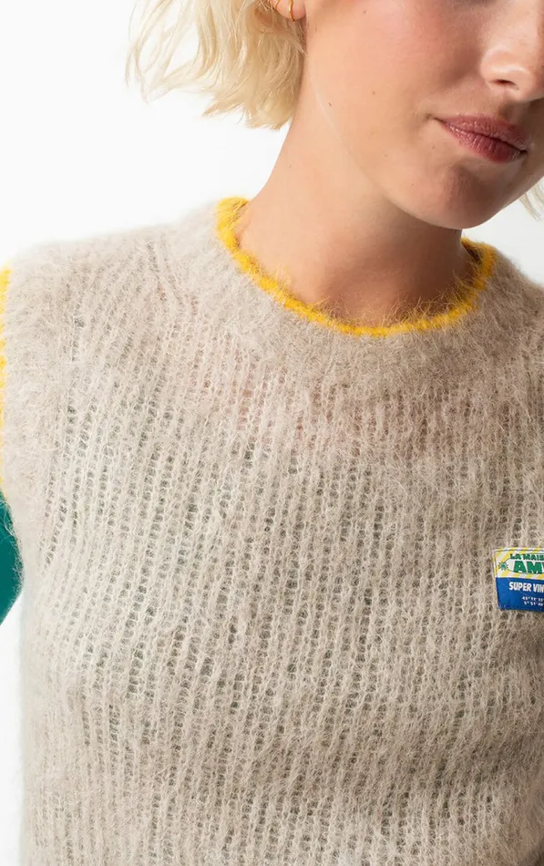 Jumper Bymi Misty Melange Women American Vintage Jumpers and Cardigans Jumper Bymi Misty Melange Women American Vintage Jumpers and Cardigans