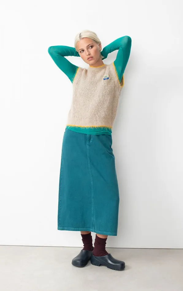 Jumper Bymi Misty Melange Women American Vintage Jumpers and Cardigans Jumper Bymi Misty Melange Women American Vintage Jumpers and Cardigans