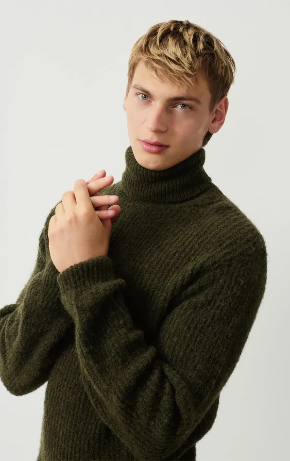 Jumper East Melange Botanical Men American Vintage Jumpers and Cardigans Jumper East Melange Botanical Men American Vintage Jumpers and Cardigans