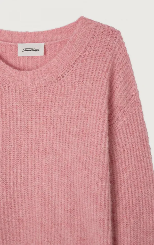 Jumper East Orchid Melange Women American Vintage Jumpers and Cardigans Jumper East Orchid Melange Women American Vintage Jumpers and Cardigans