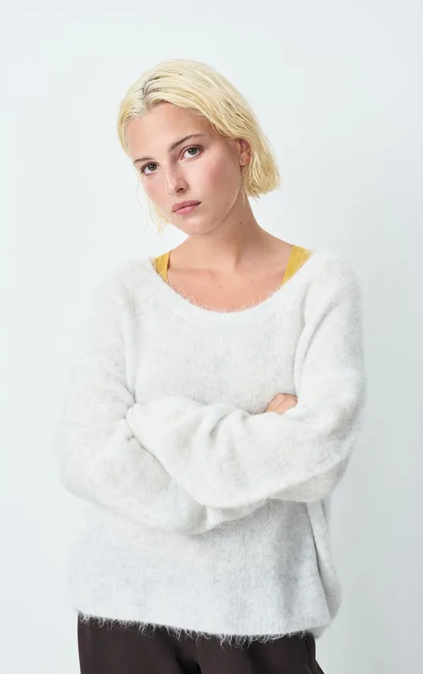 Jumper Nuny Polar Melange Women American Vintage Jumpers and Cardigans