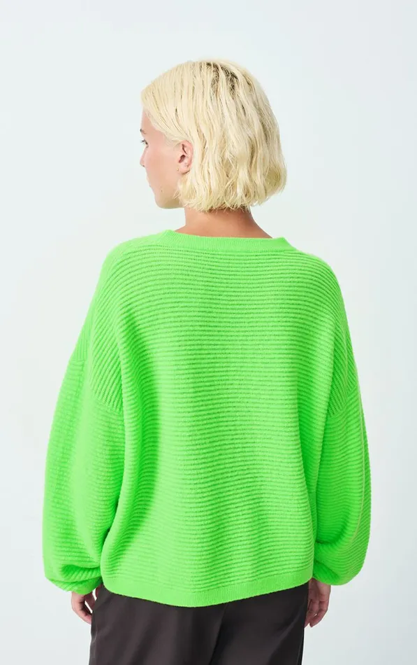 Jumper Raxow Flashy Green Women American Vintage Jumpers and Cardigans Jumper Raxow Flashy Green Women American Vintage Jumpers and Cardigans