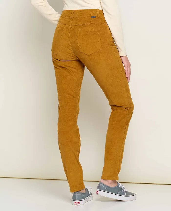 Karuna Cord 5 Pocket Skinny Pant Cardamom Women8217s Pants ToadandCo