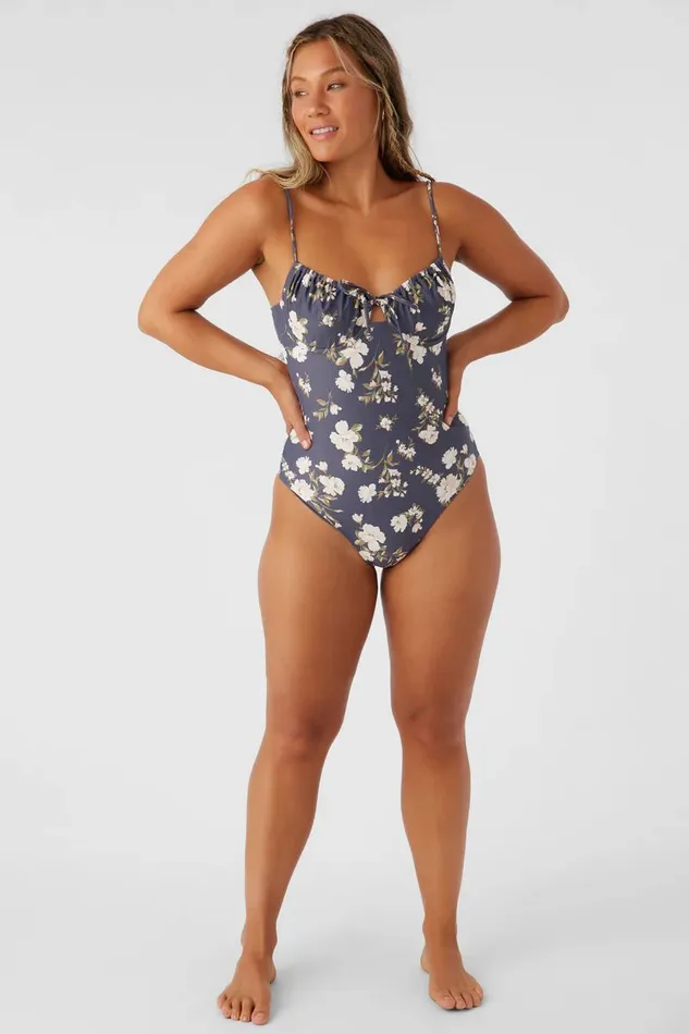 KENDRA FLORAL KAILUA UNDERWIRE CHEEKY ONEPIECE Periscope Women O039NEILL Top Style