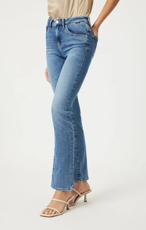 Kendra Straight Leg In Mid Brushed Feather Blue Women Mavi Jeans Denim Kendra Straight Leg In Mid Brushed Feather Blue Women Mavi Jeans Denim